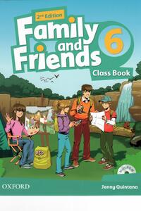 Підручники Англійська мова 6 клас Jenny Quintana 2018 Family and Friends class book 2nd edition Oxford